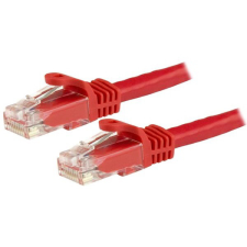 Startech N6PATC15MRD UTP CAT6 Patch kábel 15m Piros kábel és adapter