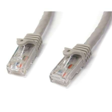Startech N6PATC1MGR hálózati kábel Szürke 1 M Cat6 U/UTP (UTP) kábel és adapter