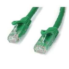 Startech N6PATC3MGN hálózati kábel Zöld 3 M Cat6 U/UTP (UTP) kábel és adapter