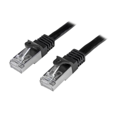 Startech - N6SPAT2MBK S/FTP CAT6 Patch kábel 2m Fekete kábel és adapter