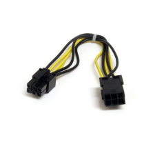 Startech PCIEPOWEXT PCIe táp (anya - anya) kábel 0.2m kábel és adapter