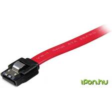 Startech SATA Összekötő Piros 45cm LSATA18 kábel és adapter