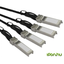 Startech SFP+ Összekötő Fekete 3m QSFP4SFPPC3M kábel és adapter
