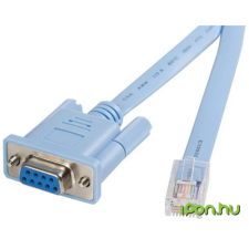 Startech Soros UTP Átalakító Kék 1.8m DB9CONCABL6 kábel és adapter