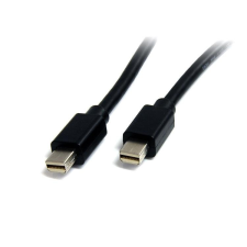 Startech StarTech.com Mini DisplayPort kábel 1m fekete kábel és adapter