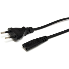 Startech - tandard Laptop Power Cord - EU to C7 tápkábel 1M kábel és adapter