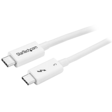 Startech - THUNDERBOLT 3 Kábel - Fehér - 50CM kábel és adapter