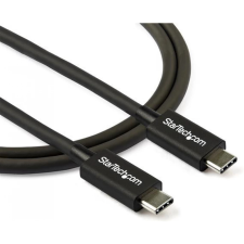 Startech Thunderbolt 3 Összekötő Fekete 80cm TBLT34MM80CM kábel és adapter