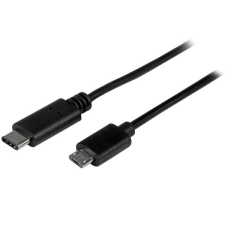 Startech USB2CUB50CM USB-C - USB Micro-B (apa - apa) kábel 0,5m - Fekete kábel és adapter