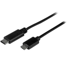 Startech USB2CUB50CM USB-C - USB Micro-B (apa - apa) kábel 0,5m - Fekete (USB2CUB50CM) kábel és adapter