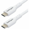 Startech USB 2.0 Type C Összekötő Fehér 2m 2-Pack USB2CC2MNCWHE2PK