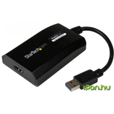 Startech USB 3.0 HDMI Átalakító Fekete 90cm USB32HDPRO kábel és adapter