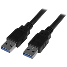 Startech USB 3.0 Összeköto Fekete 3m USB3SAA3MBK kábel és adapter
