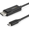 Startech USB 3.1 Type C DisplayPort 1.2/1.2a Átalakító Fekete 1m CDP2DP1MBD (CDP2DP1MBD)