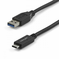 Startech USB A - USB C Kábel Startech USB31AC1M Fekete kábel és adapter