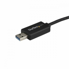 Startech USB A - USB C Kábel Startech USBC3LINK Fekete kábel és adapter
