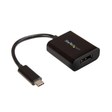 Startech USB-C apa - DisplayPort anya adapter - Fekete kábel és adapter