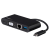 Startech USB-C VGA Multiport Adapter - Power Delivery (60W) - USB 3.0 - GbE