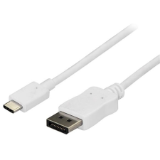 Startech USB DisplayPort Átalakító Fehér 1m CDP2DPMM1MW kábel és adapter