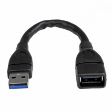 Startech USB-kábel Startech USB3EXT6INBK Fekete kábel és adapter