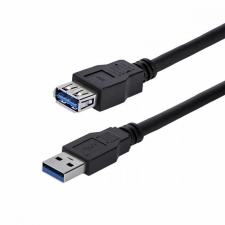 Startech USB-kábel Startech USB3SEXT1MBK USB A Fekete kábel és adapter
