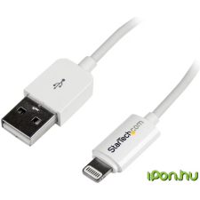 Startech USB Lightning Töltő/adatkábel Fehér 3m USBLT3MW kábel és adapter