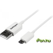 Startech USB Micro USB Átalakító Fehér 1m USBPAUB1MW kábel és adapter