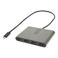 Startech USBC2HD4 USB-C apa - 4x HDMI anya Adapter kábel és adapter