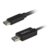 Startech USBC3LINK USB-C - USB-A (apa - apa) kábel 2m - Fekete (USBC3LINK)