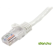Startech UTP CAT5E Összekötő Fehér 5m 45PAT5MWH kábel és adapter