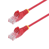 Startech UTP CAT6 Összekötő Piros 2m N6PAT200CMRDS