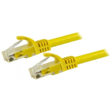 Startech UTP CAT6 Összekötő Sárga 15m N6PATC15MYL kábel és adapter