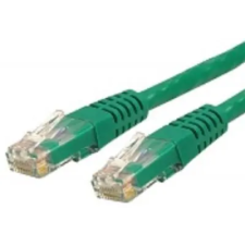 Startech UTP CAT6 Összekötő Zöld 15m N6PATC15MGN kábel és adapter
