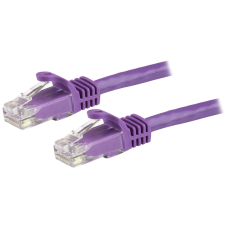 Startech - UTP Cat6 patch kábel 1,5m - Lila - N6PATC150CMPL kábel és adapter