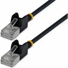 Startech UTP CAT6A Összekötő Fekete 80cm N6APATSTP34BKS80CM kábel és adapter