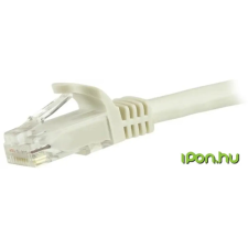 Startech UTP Összekötő Fehér 50cm N6PATC50CMWH kábel és adapter
