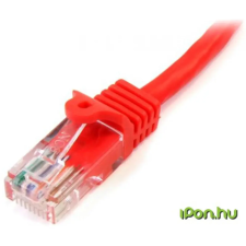 Startech UTP Összekötő Piros 2m 45PAT2MRD kábel és adapter