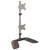 Startech Vertical Dual-Monitor Stand - Aluminum