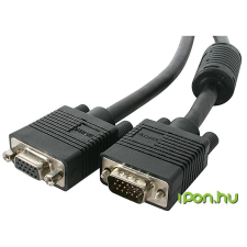 Startech VGA/D-Sub Hosszabbító Fekete 15m MXTHQ15M kábel és adapter