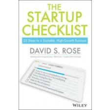  Startup Checklist – David S. Rose idegen nyelvű könyv