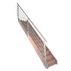 StarWood Treppen StarWood Rhodos egyenes bükkfa lépcső homloklapok rozsdamentes acélkorlát FSC®