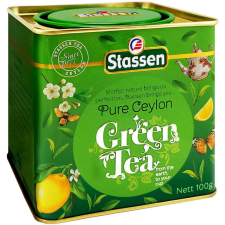  Stassen zöld tea szálas fémdobozos 100 g tea