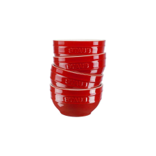 Staub Ceramique Bowl set 0.4 L Round Ceramic Red 4 pc(s) edény