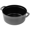 Staub La Cocotte 24cm Sütőedény kerek - Szürke