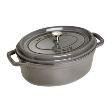 Staub La Cocotte 27cm Öntöttvas edény - Szürke edény