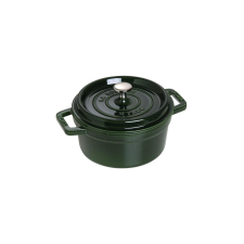 Staub Round Cast Iron Pot - Green, 2.2 ltr edény