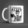  Staying Alive csontvázas fehér bögre