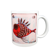 Steampunk hal bögre (piros/zöld) bögrék, csészék