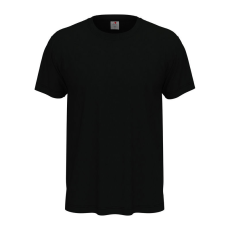 STEDMAN Classic, unisex rövid ujjú környakas póló, Black Opal-S