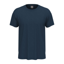 STEDMAN Classic, unisex rövid ujjú környakas póló, Navy Blue-L férfi póló